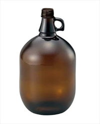 Chai Gallon chưa rửa 6 chiếc AS ONE 2-9758-02